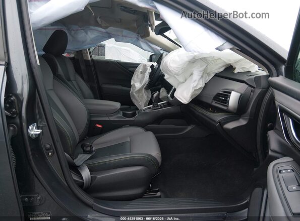 4S4BTALC0R3194094 2024 SUBARU OUTBACK Gray Вид салону спереду