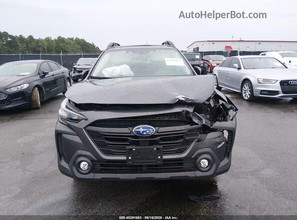 4S4BTALC0R3194094 2024 SUBARU OUTBACK Gray Вид щитка приладів