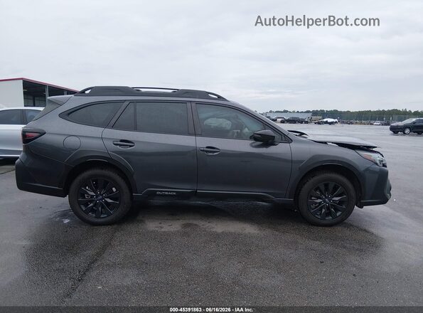 4S4BTALC0R3194094 2024 SUBARU OUTBACK Gray Вид задньої частини салону