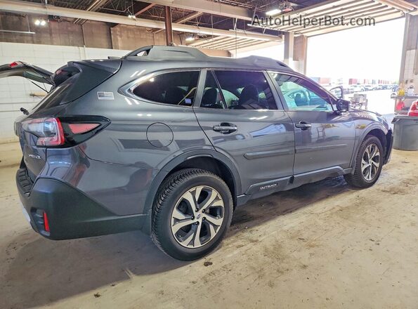 4S4BTALC1L3105964 2020 SUBARU OUTBACK Серый Задняя правая четверть