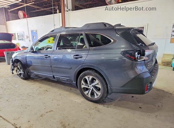 4S4BTALC1L3105964 2020 SUBARU OUTBACK Серый Задняя левая четверть