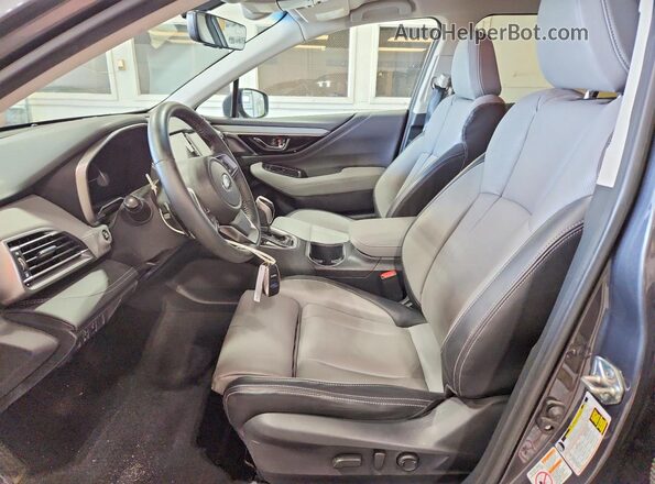 4S4BTALC1L3105964 2020 SUBARU OUTBACK Серый Вид салона спереди