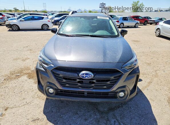 4S4BTALC2P3179769 2023 SUBARU OUTBACK Charcoal Դիմացի տեսք
