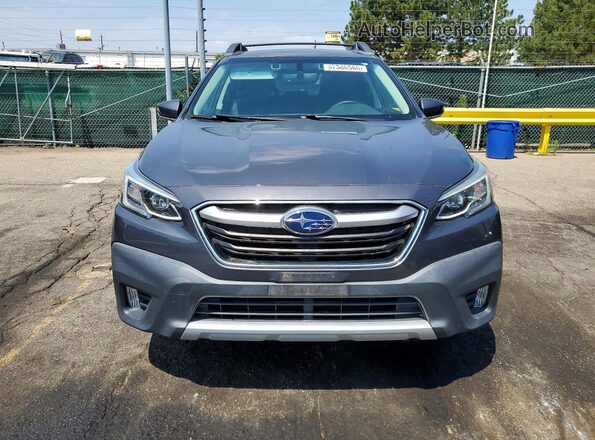 4S4BTALC3L3182769 2020 SUBARU OUTBACK Gray Դիմացի տեսք