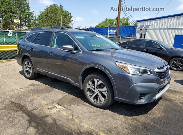 4S4BTALC3L3182769 2020 SUBARU OUTBACK Gray Առջևի աջ
