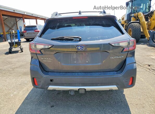 4S4BTALC3L3182769 2020 SUBARU OUTBACK Gray Հետևի տեսք
