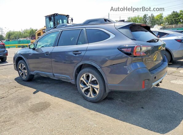 4S4BTALC3L3182769 2020 SUBARU OUTBACK Gray Հետևի ձախ