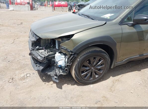 4S4BTALC5S3293368 2025 SUBARU OUTBACK Зеленый 