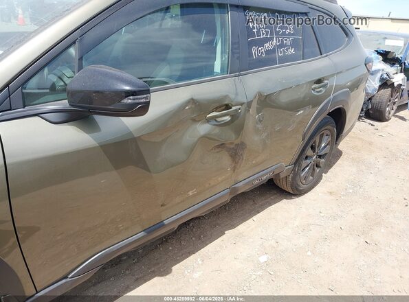 4S4BTALC5S3293368 2025 SUBARU OUTBACK Зеленый 