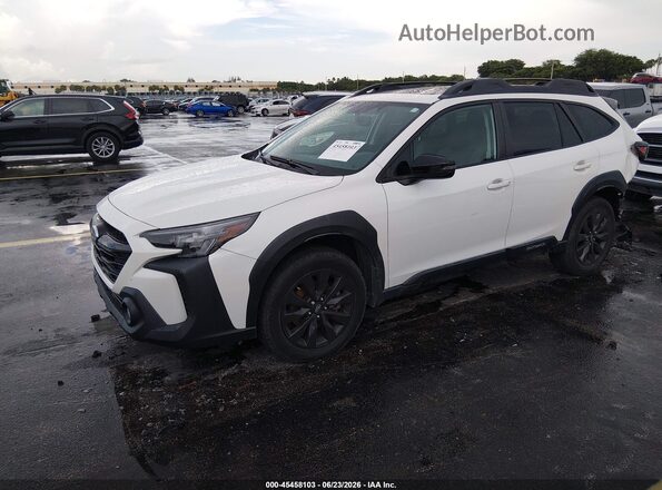 4S4BTALC6P3171237 2023 SUBARU OUTBACK White Przód lewy