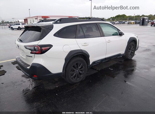 4S4BTALC6P3171237 2023 SUBARU OUTBACK White Tył prawy