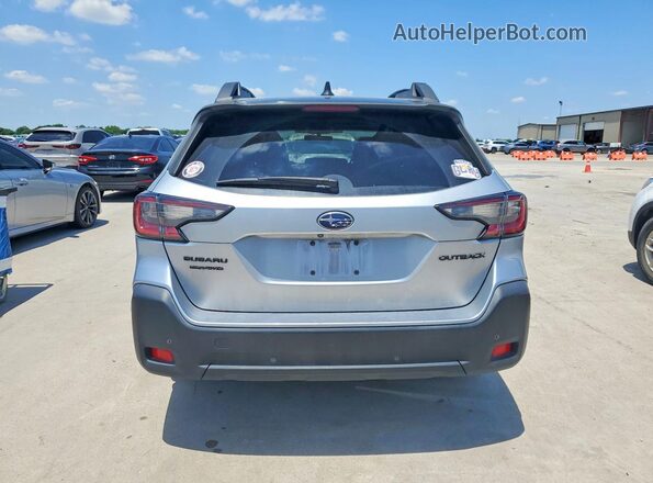 4S4BTALC6P3182741 2023 SUBARU OUTBACK Silver Вид ззаду