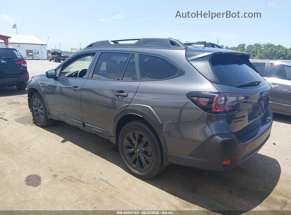 4S4BTALC6P3192136 2023 SUBARU OUTBACK Серый Задняя левая четверть