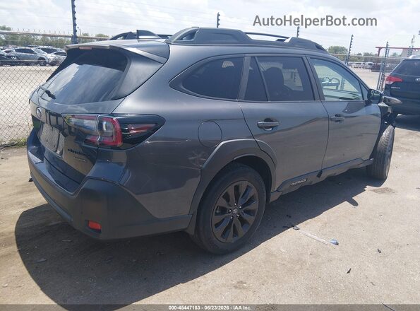 4S4BTALC6P3192136 2023 SUBARU OUTBACK Серый Задняя правая четверть