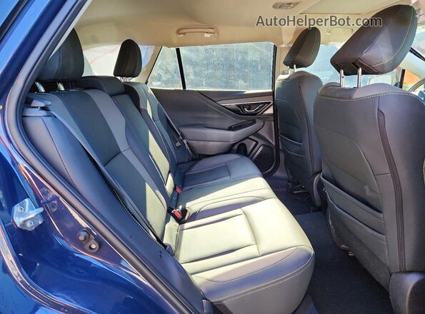 4S4BTALC8P3165780 2023 SUBARU OUTBACK Blue Հետևի նստատեղերի տեսք