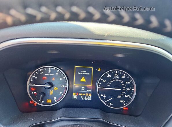 4S4BTALC8P3165780 2023 SUBARU OUTBACK Blue Սարքավորումների վահանակի տեսք