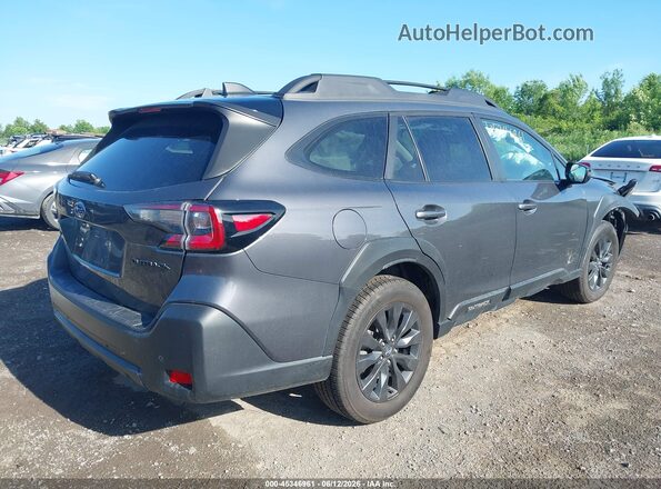 4S4BTALC8R3209831 2024 SUBARU OUTBACK Серый Задняя правая четверть