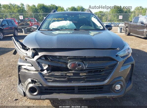 4S4BTALC8R3209831 2024 SUBARU OUTBACK Серый Вид задней части салона