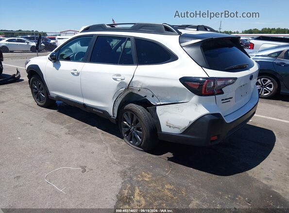 4S4BTALC9P3146462 2023 SUBARU OUTBACK White Rear left