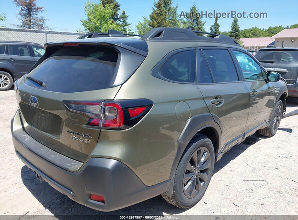 4S4BTALC9S3135504 2025 SUBARU OUTBACK Green Հետևի աջ