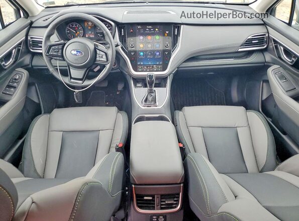 4S4BTALCXS3297285 2025 SUBARU OUTBACK Silver Widok deski rozdzielczej