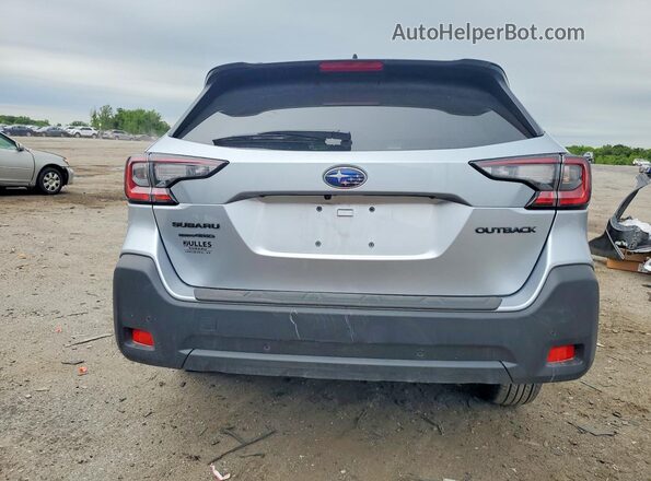 4S4BTALCXS3297285 2025 SUBARU OUTBACK Silver Widok z tyłu