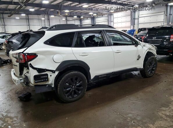 4S4BTALCXS3333394 2025 SUBARU OUTBACK White Rear right
