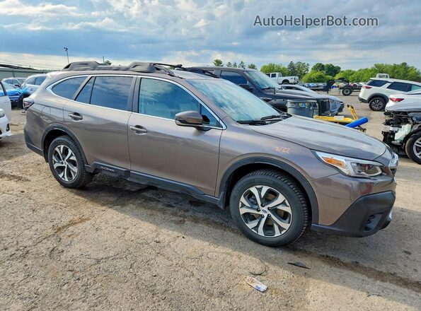 4S4BTAMC2M3107741 2021 SUBARU OUTBACK Gray 