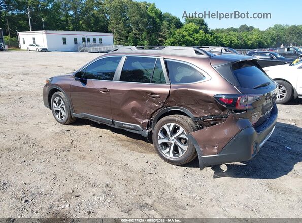 4S4BTAMC2M3169771 2021 SUBARU OUTBACK Brown უკანა მარცხენა
