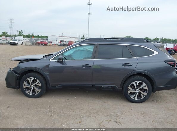 4S4BTAMC2N3149179 2022 SUBARU OUTBACK Gray სალონის 360-გრადუსიანი ხედი