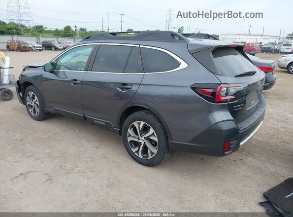 4S4BTAMC2N3149179 2022 SUBARU OUTBACK Gray უკანა მარცხენა