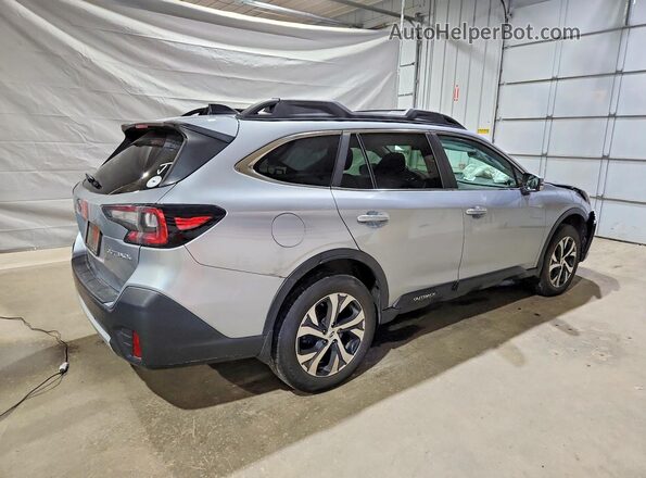 4S4BTANC0L3206670 2020 SUBARU OUTBACK Silver უკანა მარჯვენა