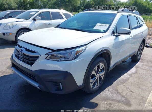 4S4BTANC1N3151388 2022 SUBARU OUTBACK White წინა მარცხენა ხედი სამი მეოთხედიდან
