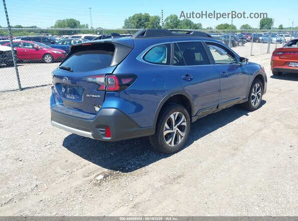 4S4BTANC1N3192359 2022 SUBARU OUTBACK Blue უკანა მარჯვენა