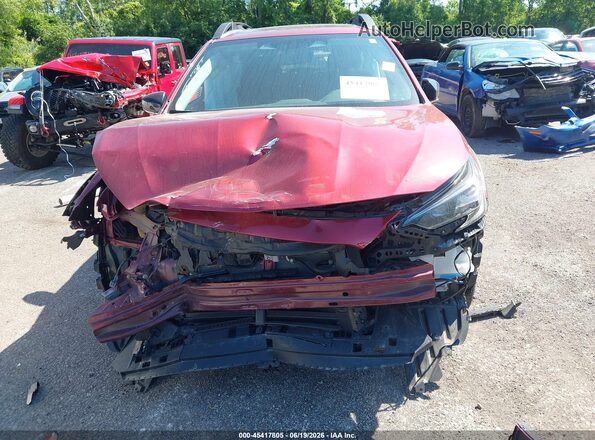 4S4BTANC1R3246331 2024 SUBARU OUTBACK Темно-бордовый Вид задней части салона