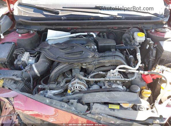 4S4BTANC1R3246331 2024 SUBARU OUTBACK Темно-бордовый Вид сзади