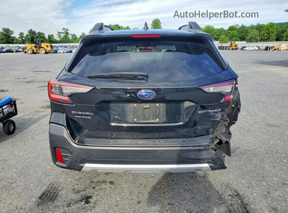 4S4BTANC2L3178791 2020 SUBARU OUTBACK Black უკანა ხედი