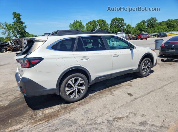 4S4BTANC2M3142990 2021 SUBARU OUTBACK White Задня права чверть