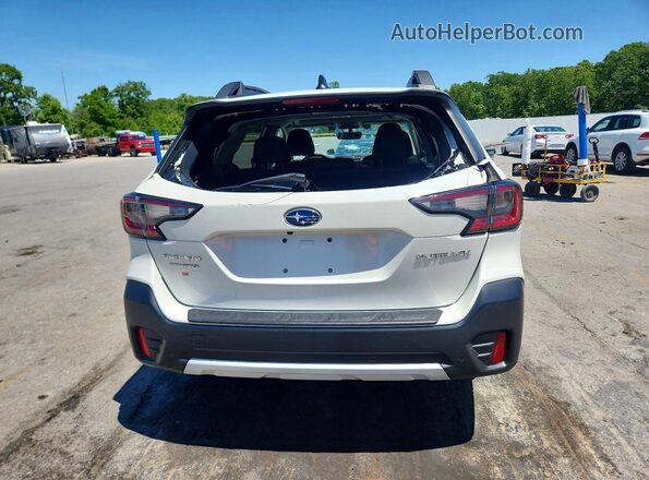 4S4BTANC2M3142990 2021 SUBARU OUTBACK White Вид ззаду