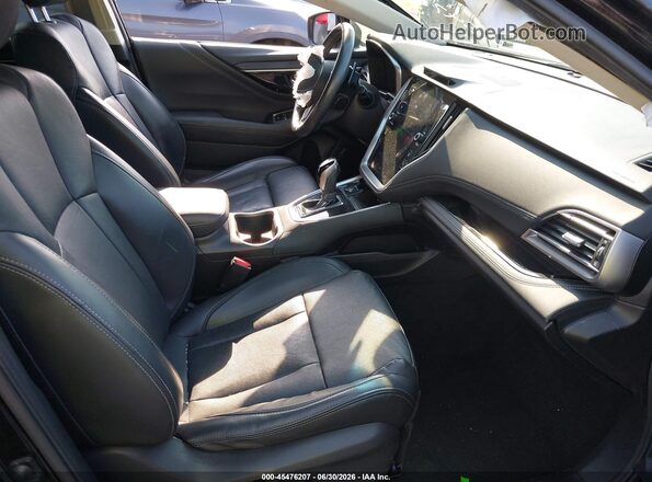 4S4BTANC2M3229885 2021 SUBARU OUTBACK Black წინა სალონის ხედი