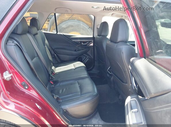 4S4BTANC2N3199353 2022 SUBARU OUTBACK Red Вид наклейки з VIN-кодом