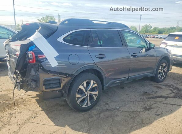 4S4BTANC2N3238409 2022 SUBARU OUTBACK Silver Հետևի աջ