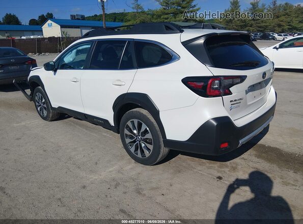 4S4BTANC2P3198805 2023 SUBARU OUTBACK White უკანა მარცხენა