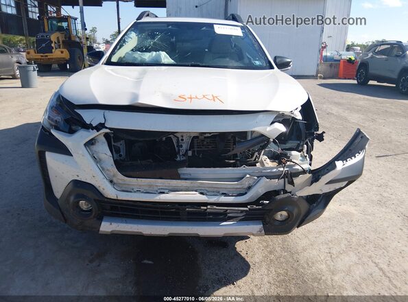 4S4BTANC2P3198805 2023 SUBARU OUTBACK White წინა ხედი