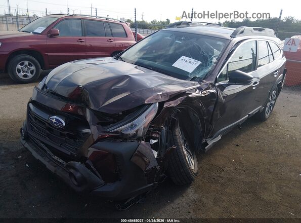 4S4BTANC2R3115036 2024 SUBARU OUTBACK Burgundy Front left