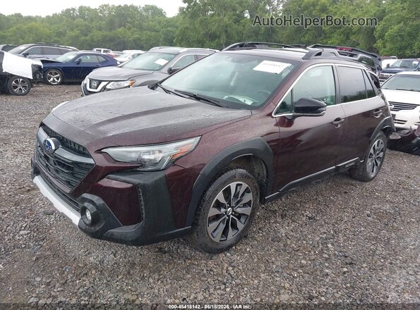 4S4BTANC2S3101210 2025 SUBARU OUTBACK Фиолетовый Передняя левая четверть