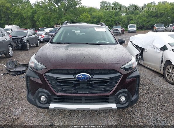 4S4BTANC2S3101210 2025 SUBARU OUTBACK Фиолетовый Вид щитка приборов