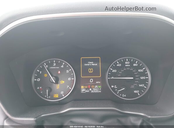 4S4BTANC2S3101210 2025 SUBARU OUTBACK Фиолетовый Вид задних сидений