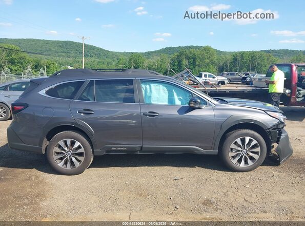 4S4BTANC2S3304517 2025 SUBARU OUTBACK Gray Սալոնի 360 աստիճան տեսք