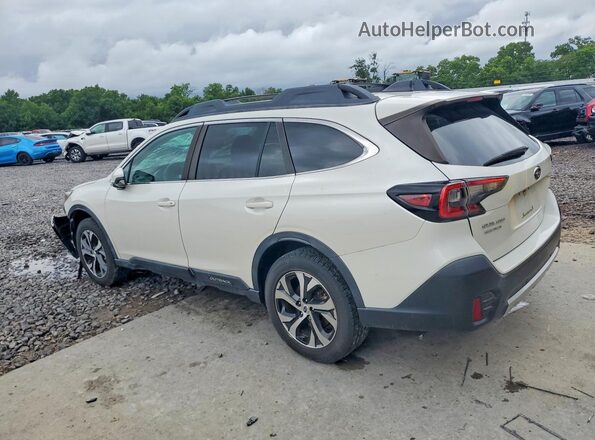 4S4BTANC3L3153611 2020 SUBARU OUTBACK White Հետևի ձախ